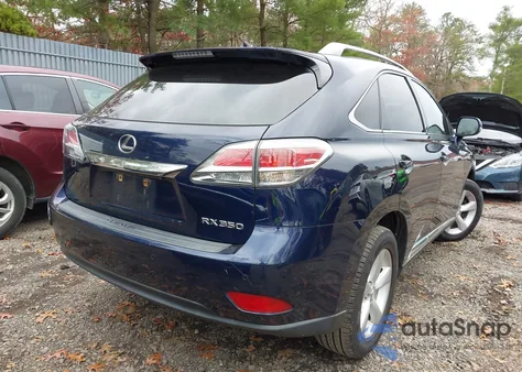 2013 Lexus Rx 350 z USA, uszkodzony, nr VIN 2T2BK1BA3DC168043